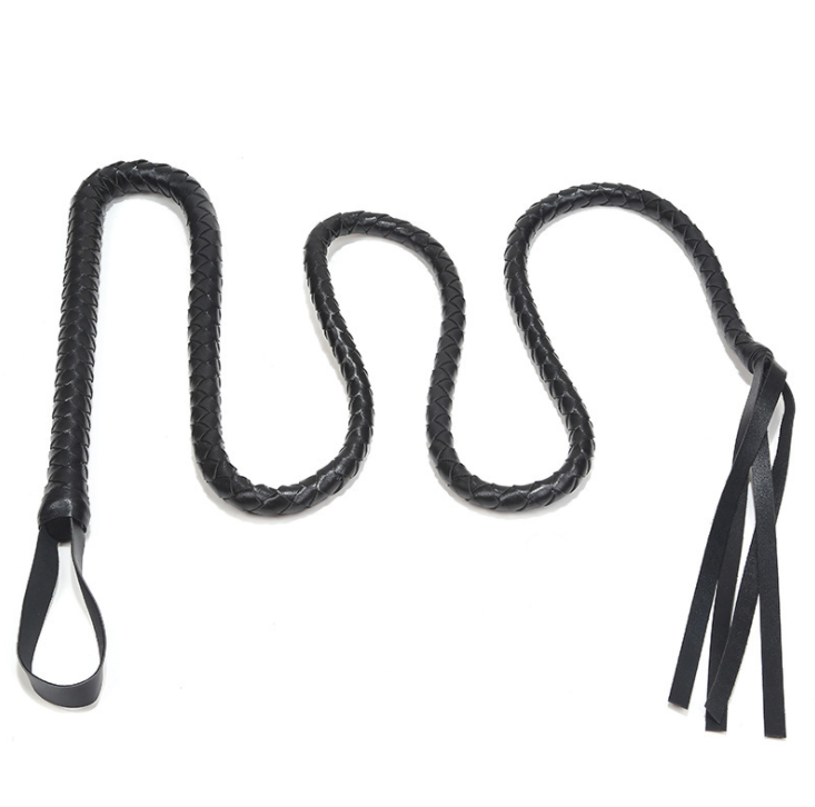 Long Leather Whip