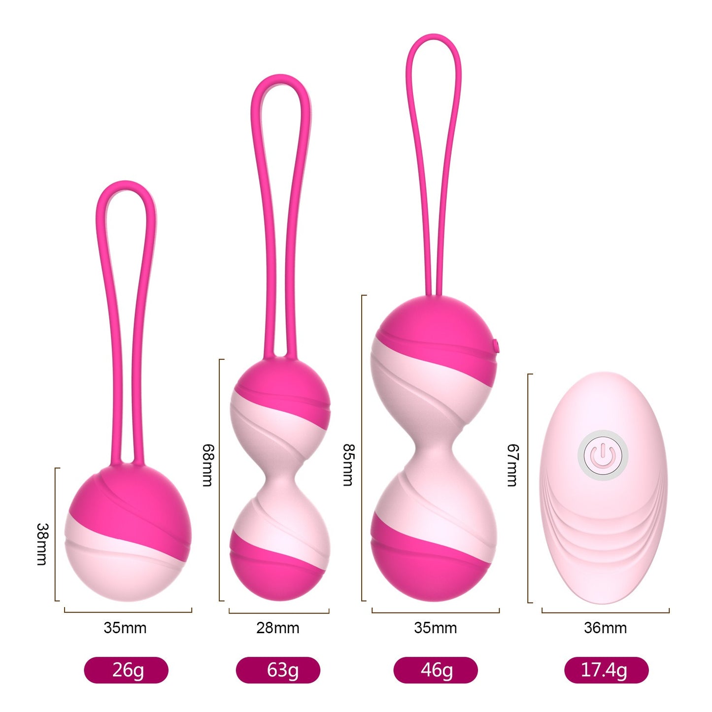 Womans Massage and Exercise Toy